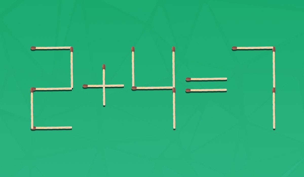 Pouze 2 % lidí dokáží přetáhnout shodu na první pokus tak, aby byla rovnost správná.